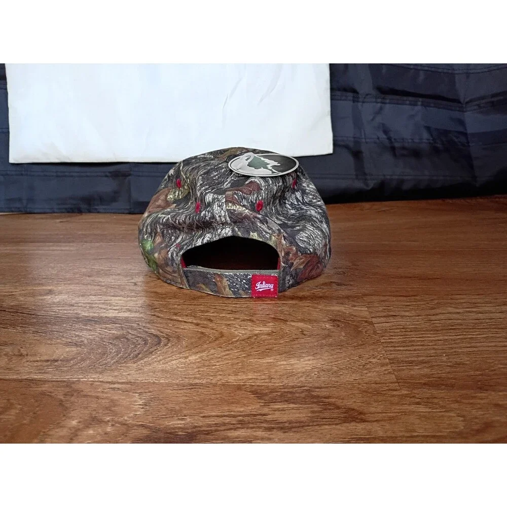 Mossy Oak Indiana Hoosiers Camo Snapback Hat New